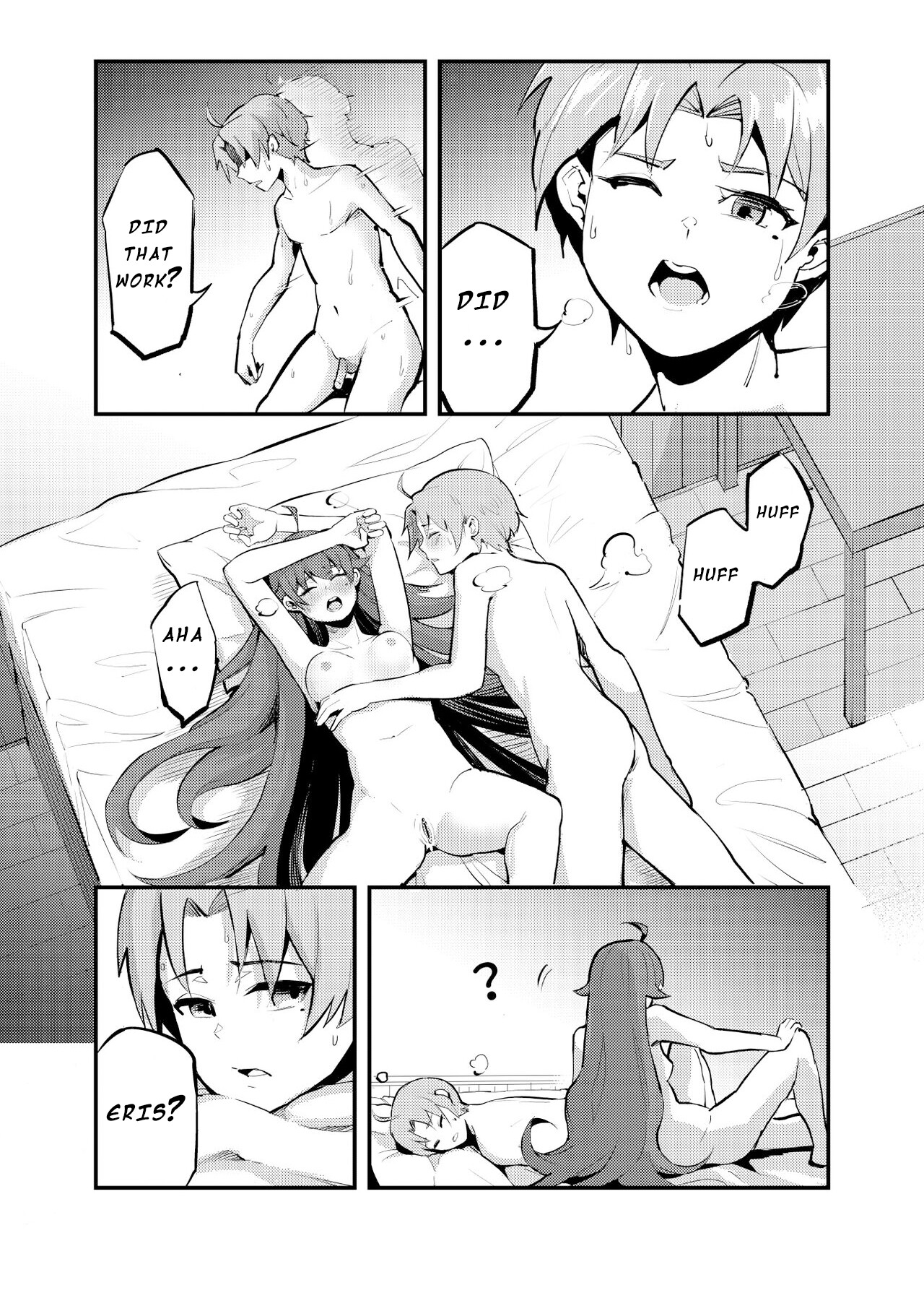 Hentai Manga Comic-Miss Eris' Fierce Determination, The First Night: Take 2-Read-15